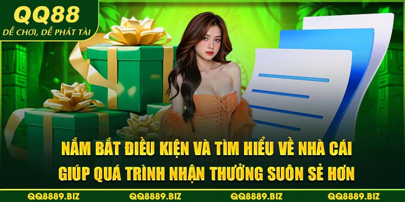 Nắm bắt điều kiện và tìm hiểu về nhà cái giúp quá trình nhận thưởng suôn sẻ hơn