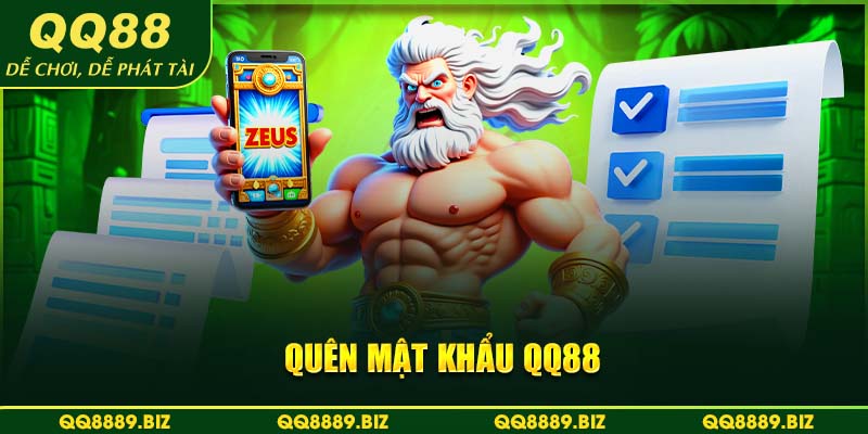 quên mật khẩu QQ88