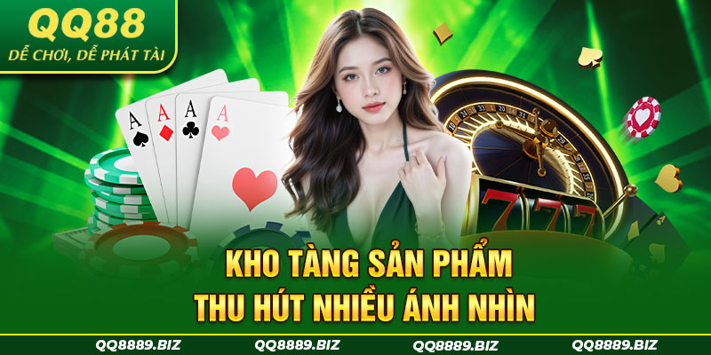 Kho tàng sản phẩm thu hút nhiều ánh nhìn